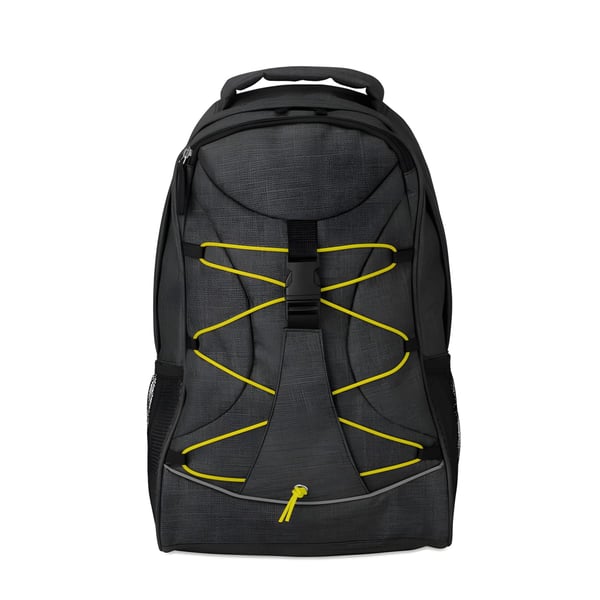 Glow Two-Tone Backpack with Mesh Pockets