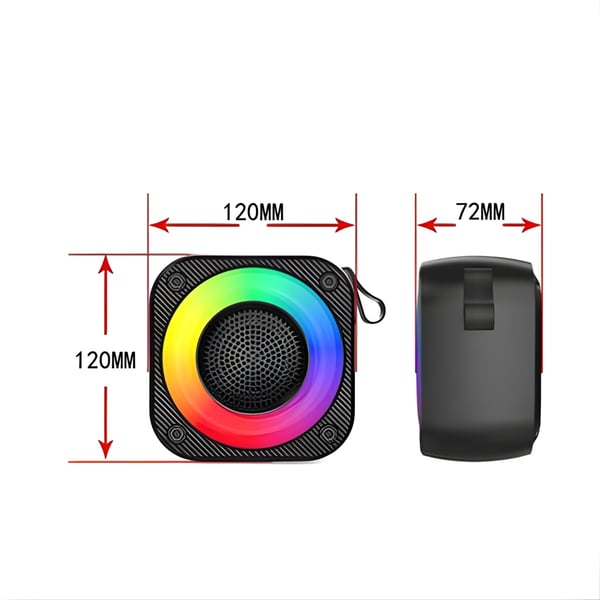 Portable Wireless Mini Speaker - Enhance Your Audio Experience Indoors and Out