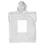 פונצ'ו מגבת ילדים עם קפוצ'ון איכותי מ-100% כותנה