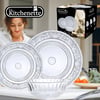 18-Piece Oriental Glass Plate Set by La Kitchenette