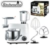 Powerful White Stand Mixer by LA KITCHENETTE 1500W