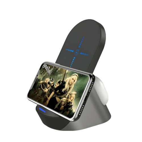 מטען אלחוטי מהיר ויעיל 1IN2 מבית מירקאייס