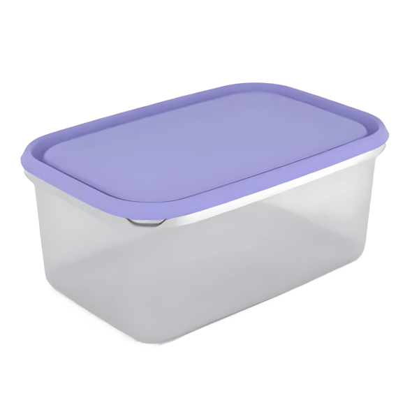 קופסת איחסון מסדרת "ענבר" 4.4 ליטר מרובעת במגוון צבעים