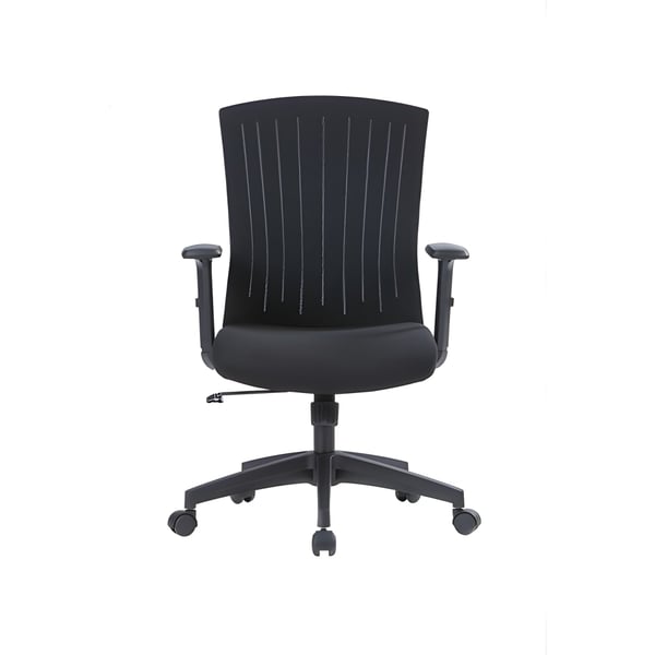 Ergonomic Executive Black Chair with Mesh Back and Mechanical Mechanism