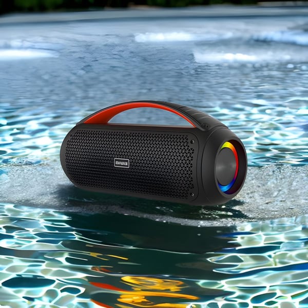 Portable Bluetooth Speaker Water Resistant IP65 with Remote & Microphone
