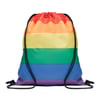 Rainbow Recycled Drawstring Backpack