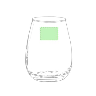 כוס זכוכית מעוצבת 500 מ״ל בקופסת קראפט