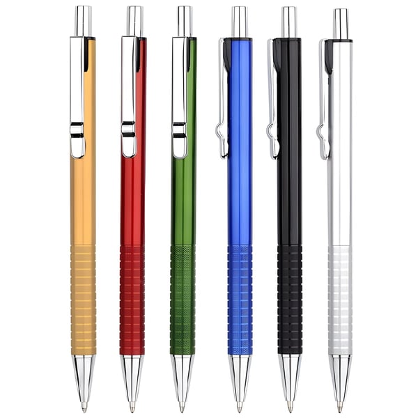 Napoli Premium Metallic Ballpoint Pen with Metal Accents