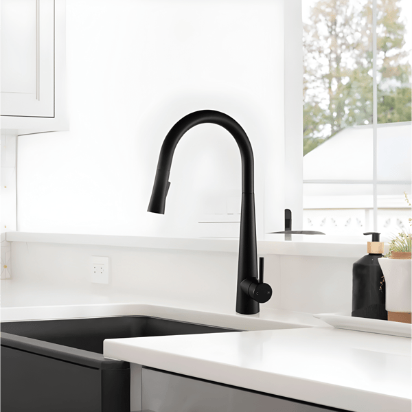 ברז מטבח נשלף Touch רב תכליתי מבית Semicom