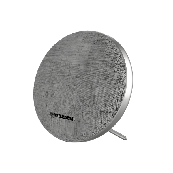 רמקול אלחוטי בלוטות׳ איכותי MIRACASE MBTS1100 בצבע אפור-כסף