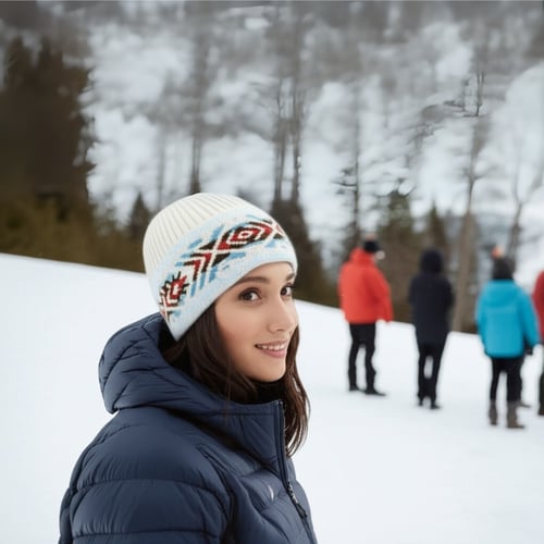 כובע חורף מאובזר - Columbia Heat II Beanie