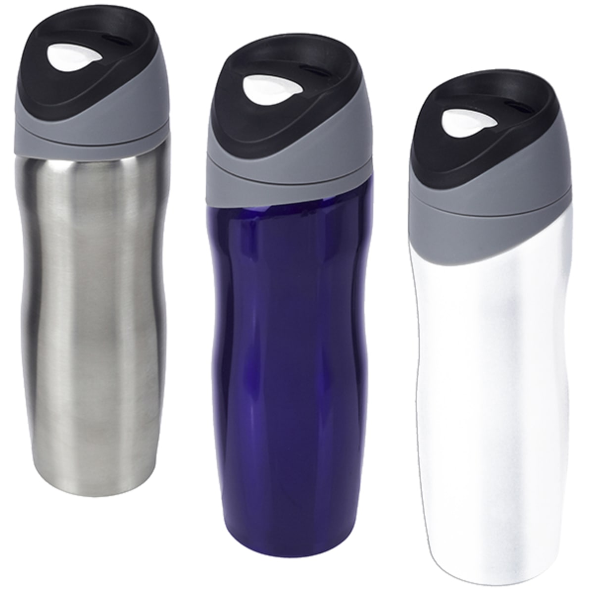 מגבת תרמית נירוסטה 'טריפר' 500מ"ל - חום עם סגנון!