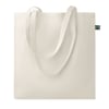 Organic Cotton Shopping Bag with Long Handles
