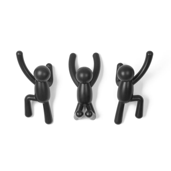 Buddy Black Wall Hook - Stylish Storage Solution