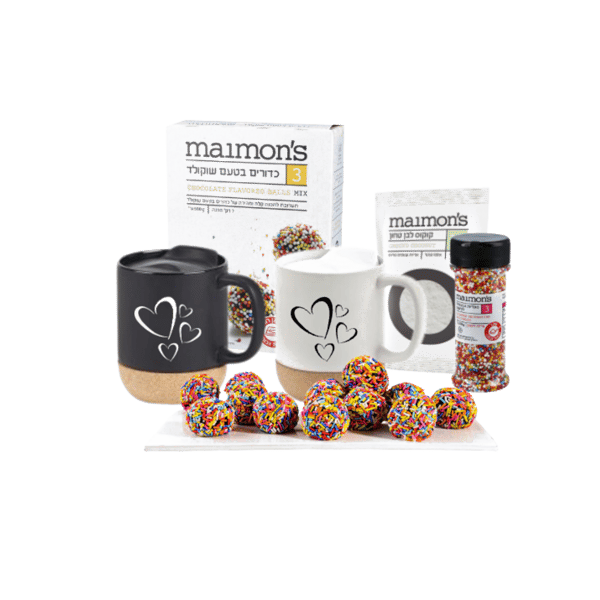 ערכת פרימיום להכנת כדורי שוקולד ביתיים
