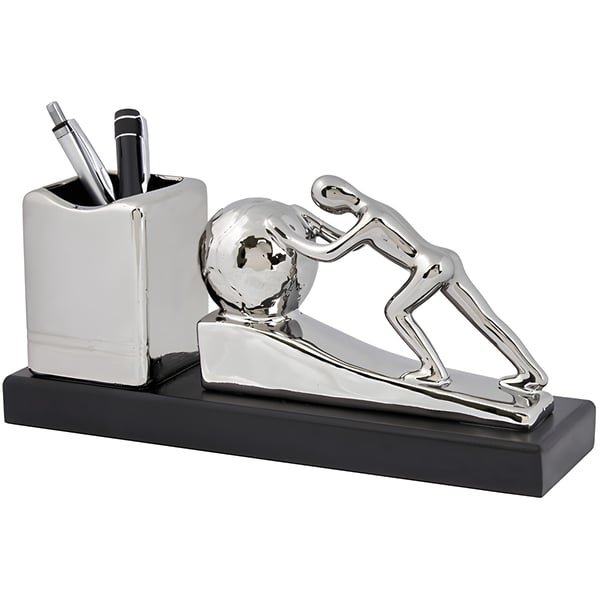 Desktop Organizer with Pen Holder 'Power' - Perfect Office Solution