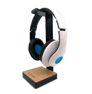 WOODART Stylish Wooden Headphone Stand