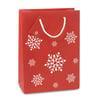 Medium Gift Bag with Snowflake Design
