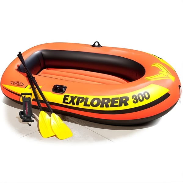 Explorer 300 Double Raft with Oars