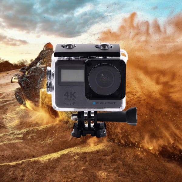 Blaupunkt 4K Action Camera with Touchscreen & WiFi