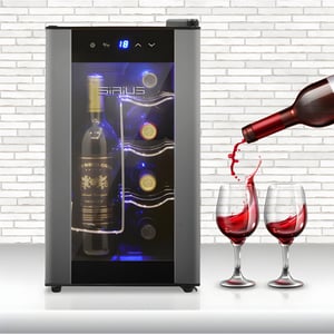 מקרר יין דיגיטלי אלגנטי