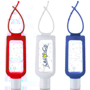 ג'ל הגייני במחזיק סיליקון 60 מ"ל - מתנה עסקית פרקטית