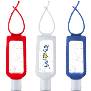 ג'ל הגייני במחזיק סיליקון 60 מ"ל - מתנה עסקית פרקטית