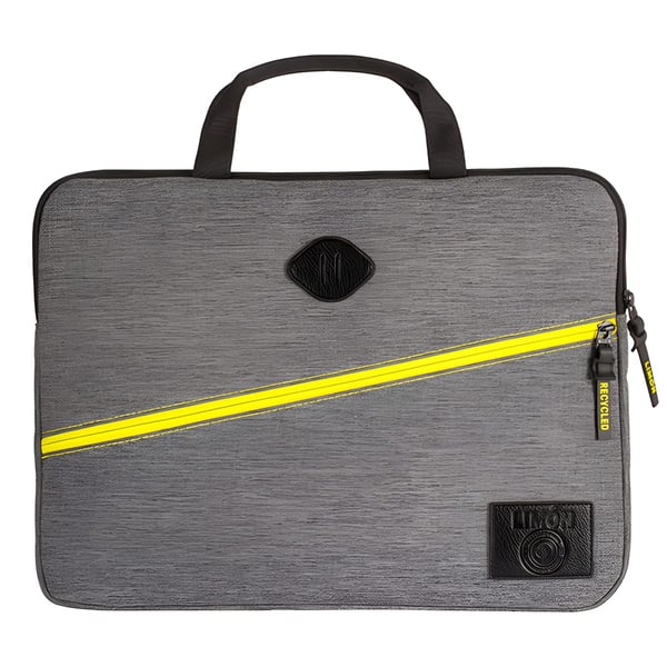 Recycled Grey 15.6'' Laptop Sleeve by LIMON