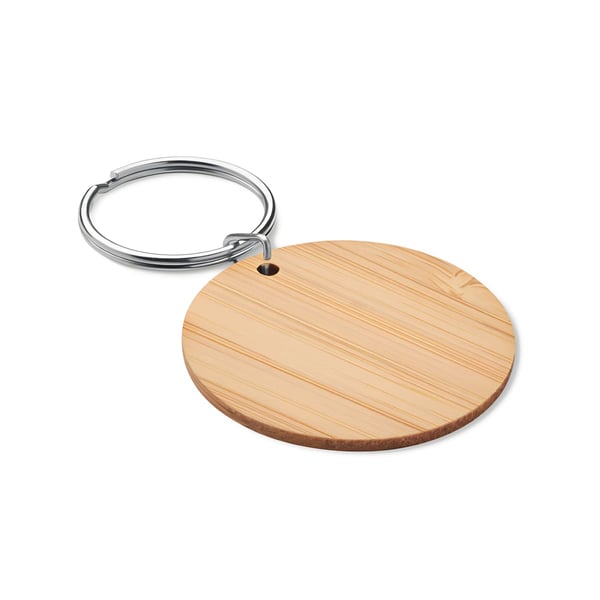 Natural Bamboo Key Ring Design