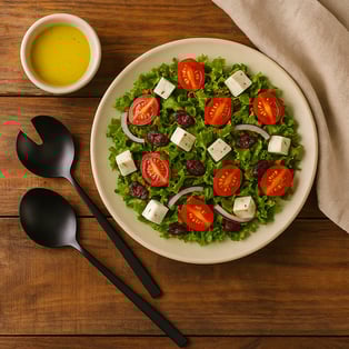 מנת פטריות טריות עם עגבניות וגבינת פטה