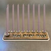 Unique Wooden Menorah - Let There Be Light