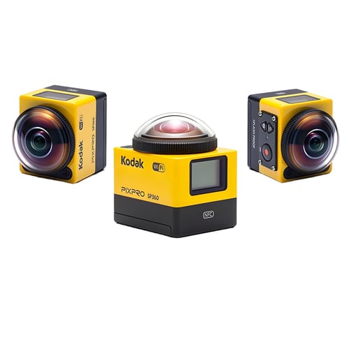 מצלמת אקסטרים 360° מבית KODAK לצילום איכותי