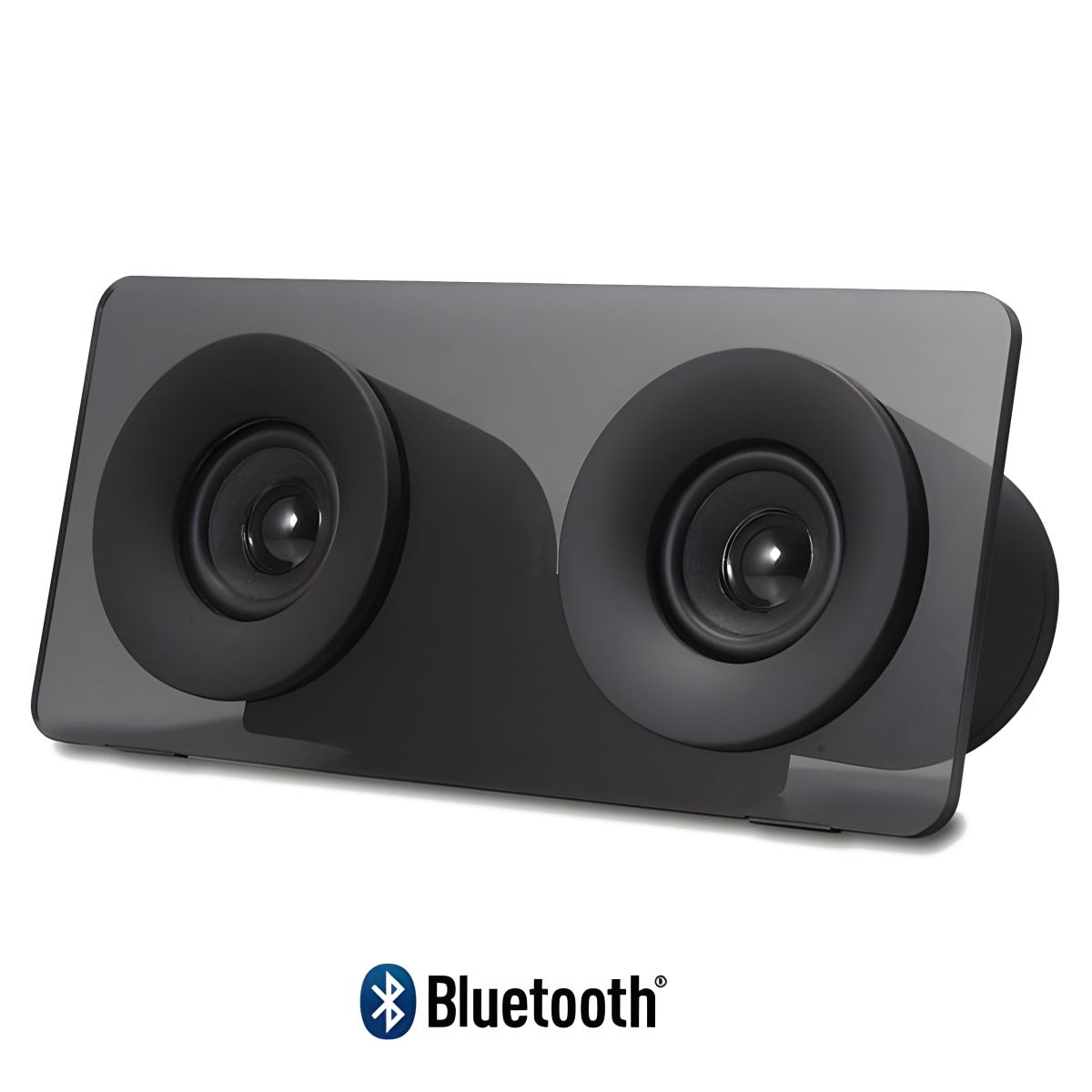 בוסטר רמקול בלוטות' סטריאו עוצמתי עם עיצוב שקוף