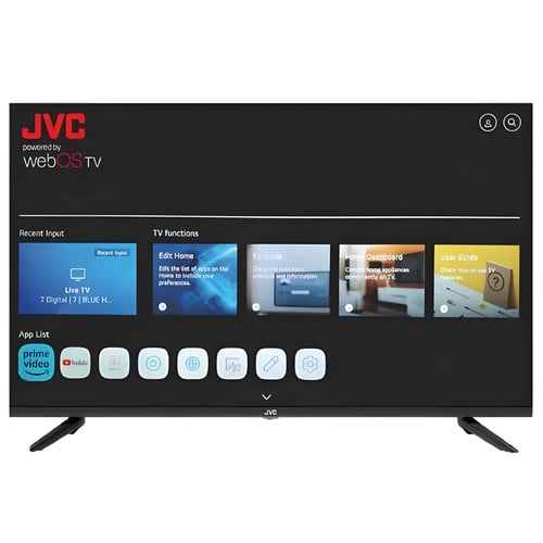 טלוויזיה LED 55 אינץ' JVC עם מערכת הפעלה WEB-OS
