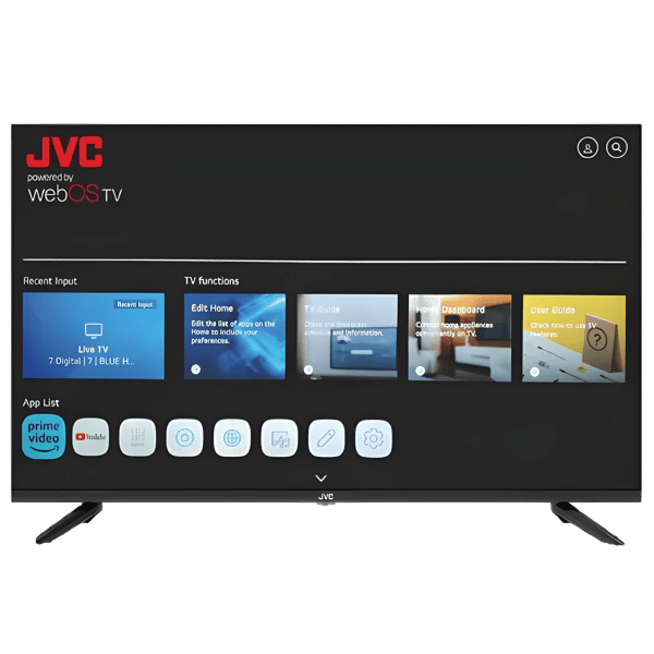 טלוויזיה LED 55 אינץ' JVC עם מערכת הפעלה WEB-OS