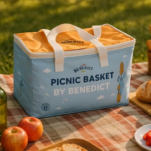 צידנית משפחתית ענקית 38 ליטר עם הדפסה צבעונית מותאמת אישית