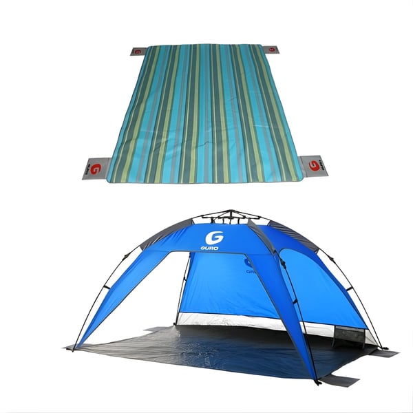 Laguna Tent with Sand-Resistant Double Mat - Ultimate Comfort in the Sun