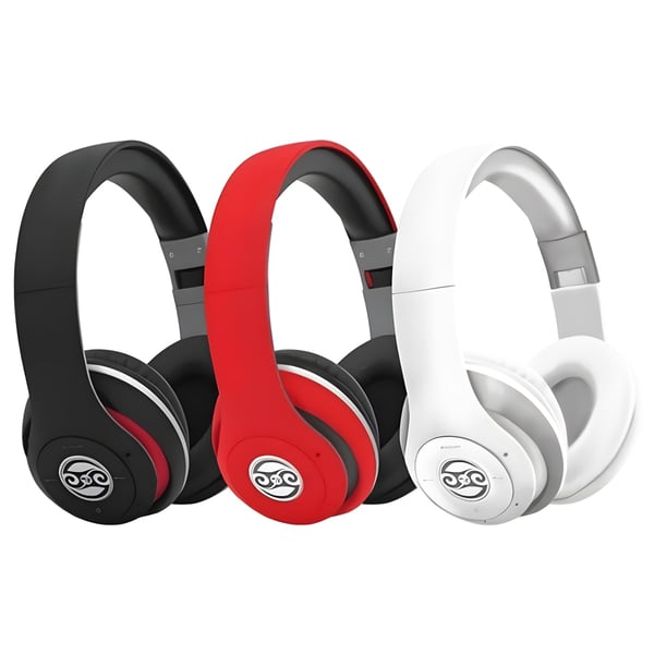 Foldable Bluetooth Headphones with Powerful Bass