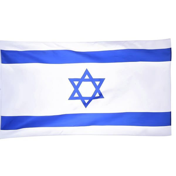 דגל ישראל איכותי בגודל 60x80 ס"מ