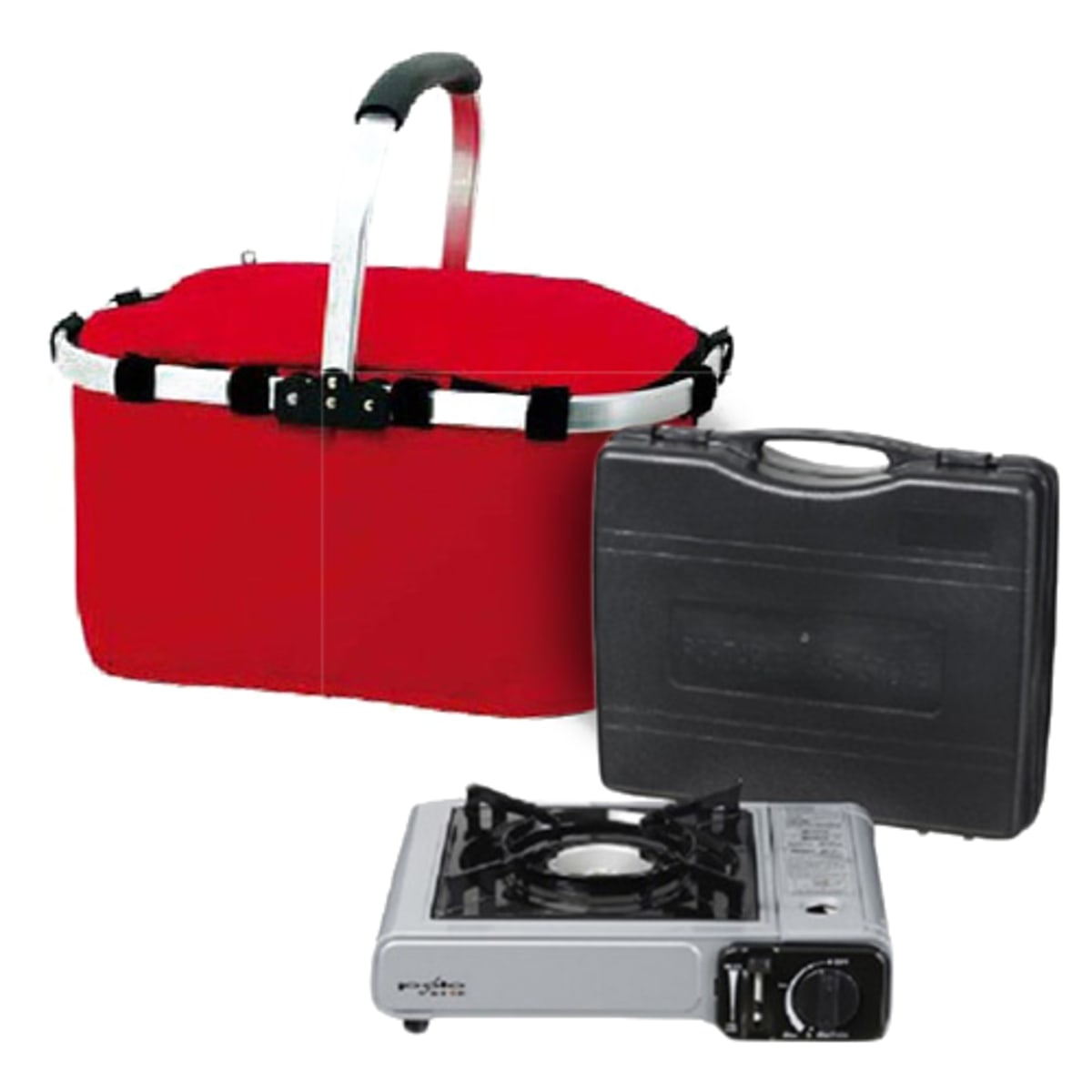 סט קמפינג מקצועי עם כיריים ומקרר - חוויה של בישול בטבע