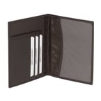 Napa Leather Passport Cover with Card Pockets