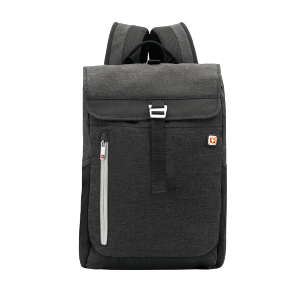 POLOSWISS Laptop Backpack with Roll-Up Design and Expandable Compartment
