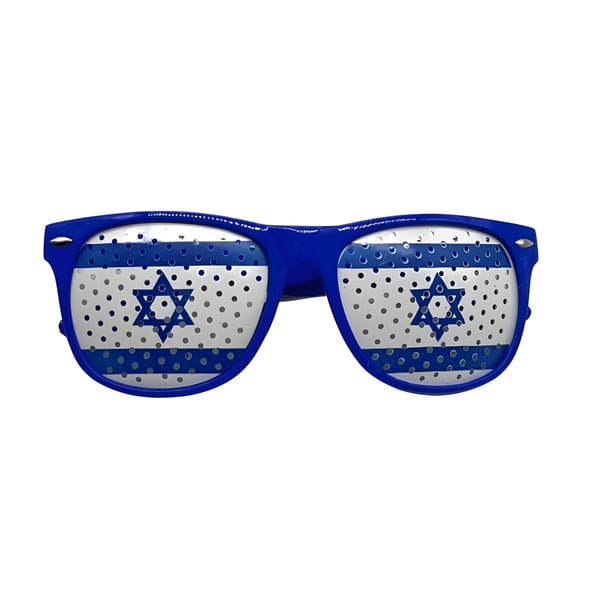 Israel Flag Design Sunglasses – Printed and Trendy