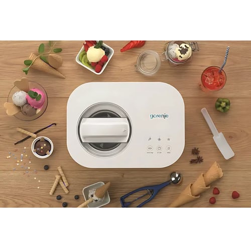 מכונת גלידה Gorenje דגם ICM10W בעוצמת 100W