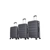 POLOSWISS WINNER 3-Piece Luggage Set with Eight Wheels