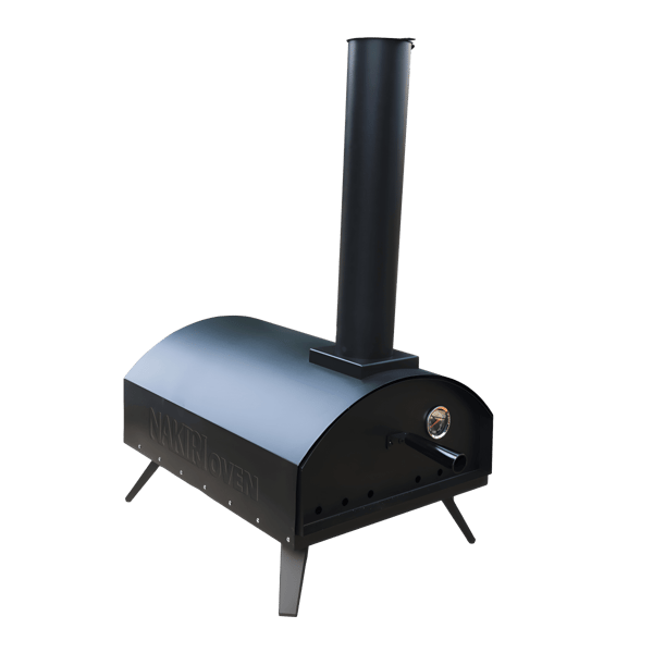 Nakiri Professional Black Gas Pizza Oven