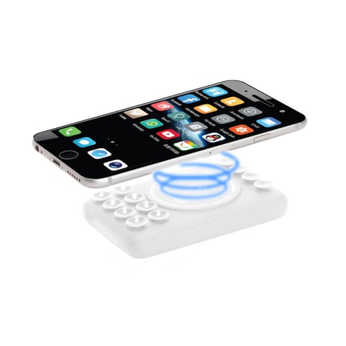 מטען נייד עם טעינה אלחוטית