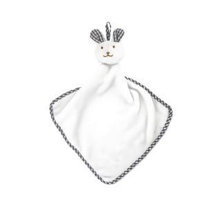 Plush Baby Towel with Rabbit Design