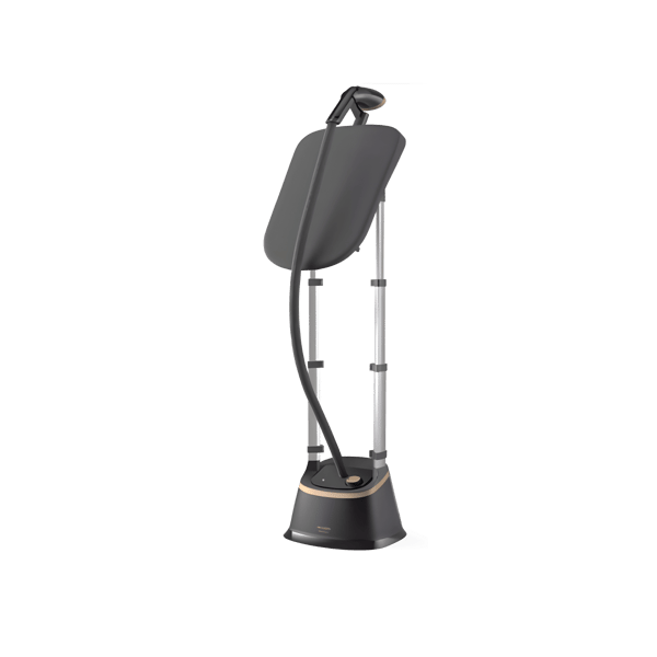 מגהץ אנכי יעיל עם מעמד משופר