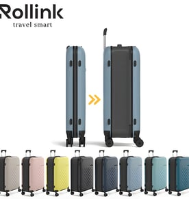FLEX - 360 SPINNER מזוודת עליה למטוס דקה ומתקפלת של Rollink